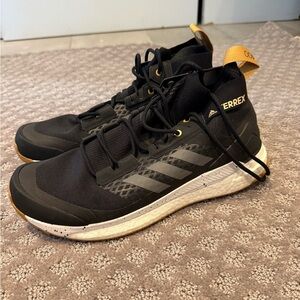 Adidas Terrex Black and Gold Men's hiking boots